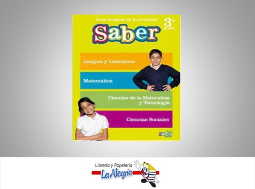 [9789804001338] GUIA INTEGRAL SABER 3 TEMATICA EDUCACION EDITORIAL SABER
