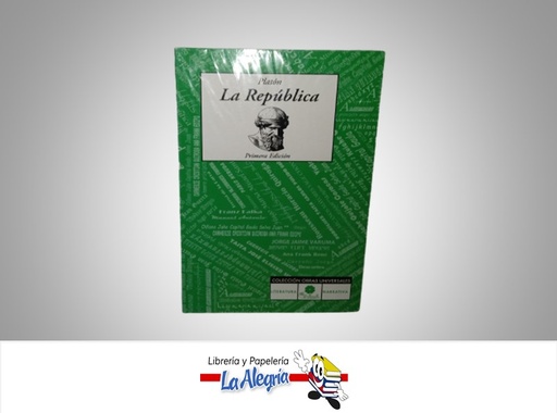[9789807259392] LA REPUBLICA TEMATICA ENSAYO AUTOR PLATON MARCA EL TREBOL