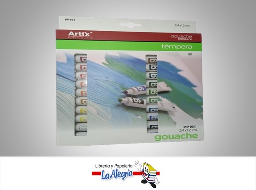 [8435464134541] PINTURA GOUACHE PP191; 12 ML 24 UND MARCA MP