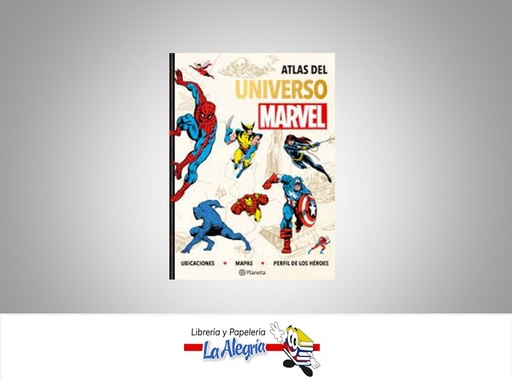 [9786287611313] ATLAS DEL UNIVERSO MARVEL TEMATICA COMIC AUTOR PLANETA MARCA PLANETA