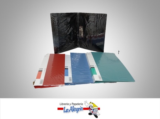 [7592302012841] CARPETA PLASTICA CON GANCHO PRESION AB307A A4 UND MARCA ITECA