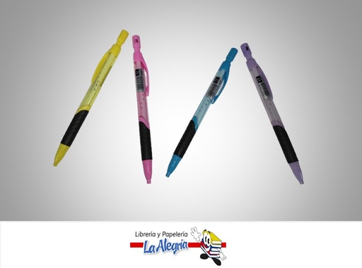 [7453078531304] PORTAMINA PLASTICO MP320; 2.0 MM 4 COLORES MARCA POINTER