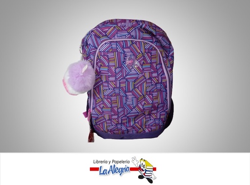 [7591525163880] MORRAL ESCOLAR JOY VIOLET 1254013 MARCA CAPI