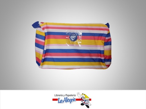 [7591525164054] CARTUCHERA TRIANGULAR STRIPES 1258046 MARCA CAPI