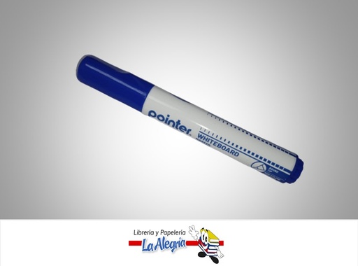 [7453038477802] MARCADOR PARA PIZARRA ACRILICA BK-105-BU AZUL UND MARCA POINTER