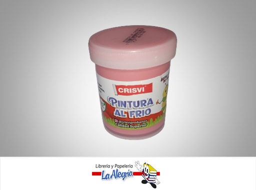 [7598874008893] PINTURA AL FRIO 80 GR ROSADO MARCA CRISVI