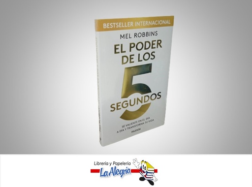 [9786287596153] EL PODER DE LOS 5 SEGUNDOS TEMATICA AUTOAYUDA AUTOR MEL ROBBINS MARCA PAIDO