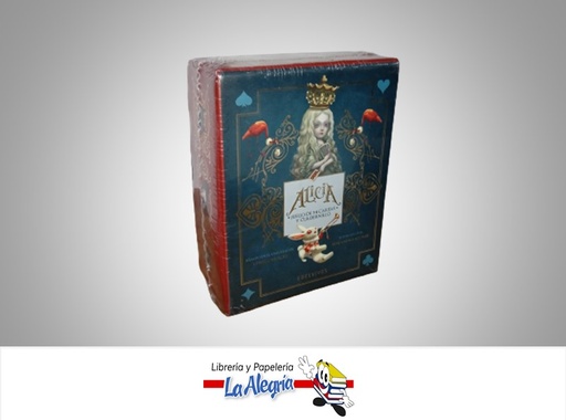 [9788414036815] ALICIA JUEGO DE 54 CARTAS Y CUADERNILLO MARCA EDELVIVES