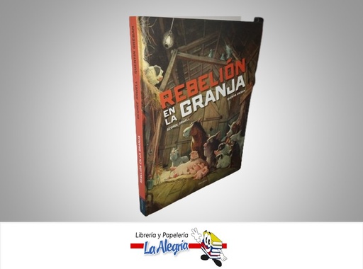 [9788414040805] REBELION EN LA GRANJA ILUSTRADO TEMATICA NOVELA AUTOR GEORGE ORWEL MARCA EDELVIVES