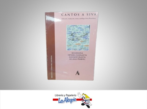 [9788446908524] CANTOS A SIVA TEMATICA RELIGION AUTOR BASAVA DEVARA DASIMAYYA MATCA ARIEL