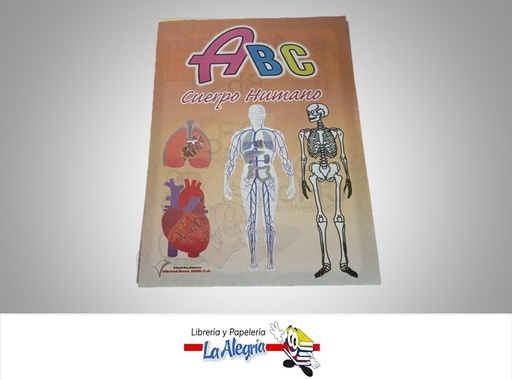 [ABC10] CARTILLA ABC CUERPO HUMANO AUTOR MICHELIBRO MARCA MICHELIBROS