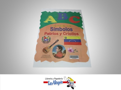 [7594000632369] CARTILLA ABC SIMBOLOS PATRIOS Y CRIOLLOS AUTOR MICHELIBRO MARCA MICHELIBROS