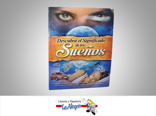 [9786124008832] DESCUBRA EL SIGNIFICADO DE LOS SUEÑOS TEMATICA ESOTERISMO AUTOR EDEPE MARCA EDEPE