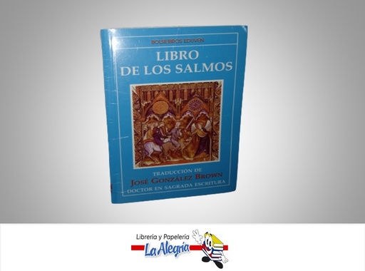 [9789802094202] LIBRO DE LOS SALMOS TEMATICA RELIGION AUTOR JOSE GONZALEZ BROWN MARCA EDUVEN