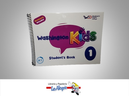 [978220081] WASHINGTON KIDS 1ER GRADO TEMATICA ESCOLAR AUTOR WEC MARCA WEC