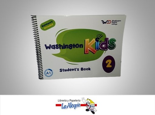 [978220082] WASHINGTON KIDS 2DO GRADO TEMATICA ESCOLAR AUTOR WEC MARCA WEC