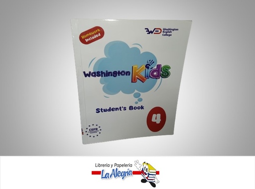 [978220084] WASHINGTON KIDS 4TO GRADO TEMATICA ESCOLAR AUTOR WEC MARCA WEC