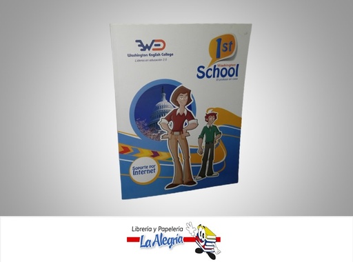 [978220087] WASHINGTON SCHOOL 1ER AÑO TEMATICA ESCOLAR AUTOR WEC MARCA WEC