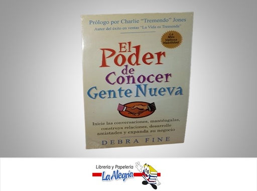 [9789589754719] EL PODER DE CONOCE GENTE NUEVA TEMATICA AUTOAYUDA AUTOR DEBRA FINE MARCA POSSIBILITI PRESS