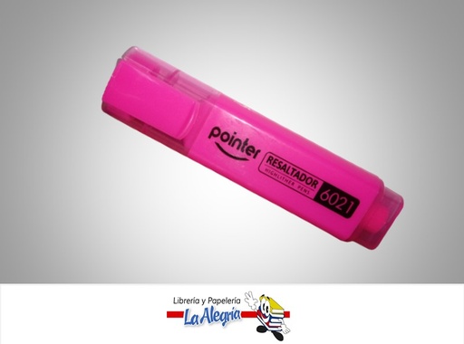 [FP6021FU] RESALTADOR FLOURECENTE 6021 FUCSIA MARCA POINTER