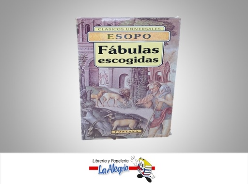 [9788476726273] FABULAS ESCOGIDAS TEMATICA NOVELA AUTOR ESOPO MARCA FONTANA