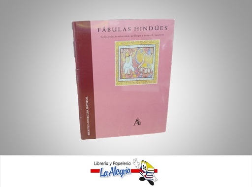 [9788446908234] FABULAS INDUES TEMATICA ANTOLOGIA AUTOR A. LAURENT  MARCA ARIEL