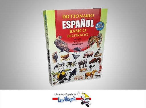 [9789588333168] DICCIONARIO ESPAÑOL BASICO ILUSTRADO TEMATICA ESCOLAR MARCA NIKA EDITORIAL