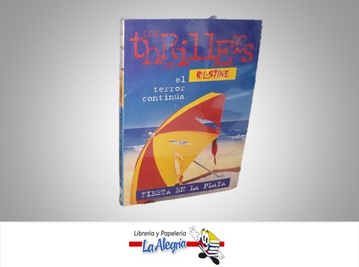 [9788440678973] FIESTA EN LA PLAYA CALLE DEL TERROR NOVELA TERROR AUTOR R.L. STINE MARCA EDICIONES GRUPO ZETA