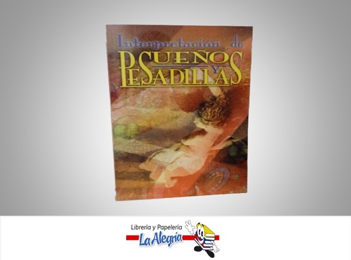 [9789706272492] INTERPRETACION DE LOS SUEÑOS Y PESADILLAS TEMATICA ESOTERISMO AUTOR RTM EDICIONES  MARCA  RTM EDICIONES