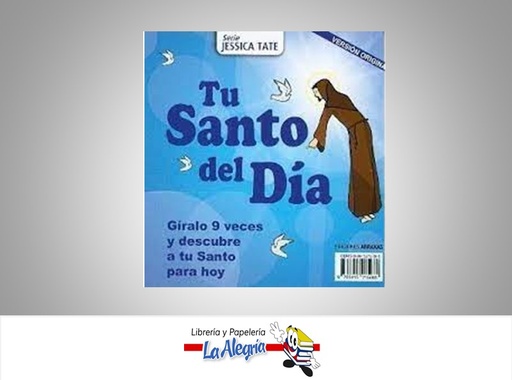[9788415215080] TU SANTO DEL DIA TEMATICA ESOTERISMO AUTOR JESSICA TATE MARCA ABRAXAS