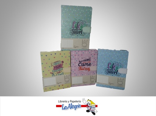 [8435464225027] AGENDA NOTAS RAYADA PB475-26; 13.4X19CM 144 PAGINAS MARCA CERVANTES