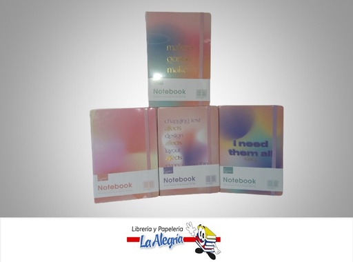 [8435464236269] LIBRETA NOTAS RAYADA PB829-27; 14.5X21CM 96 PAGINAS MARCA CERVANTES