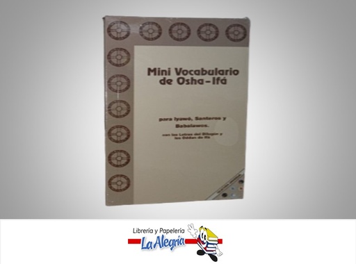 [ST214] MINI VOCABULARIO DE OSHA-IFA TEMATICA RELIGION AUTOR ANONIMO MARCA COLECCION UNIVERSAL