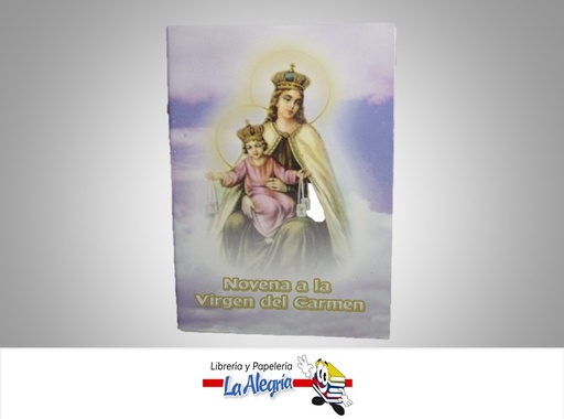 [NE363] NOVENA A LA VIRGEN DEL CARMEN TEMATICA RELIGION AUTOR AURILIBROS MARCA AURILIBROS