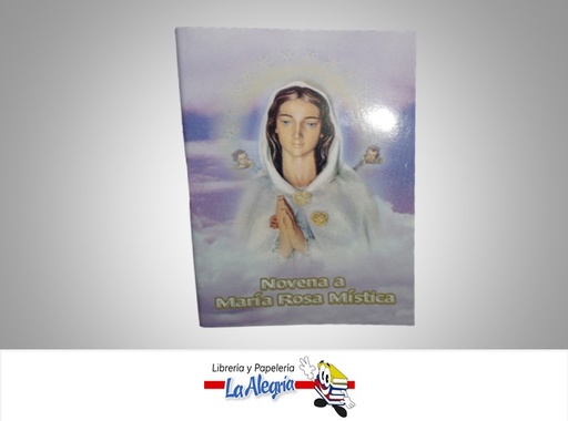[NE358] NOVENA A MARIA ROSA MISTICA TEMATICA RELIGION AUTOR AURILIBROS MARCA AURILIBROS