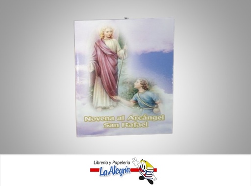 [NE355] NOVENA AL ARCANGEL SAN RAFAEL TEMATICA RELIGION AUTOR AURILIBROS MARCA AURILIBROS