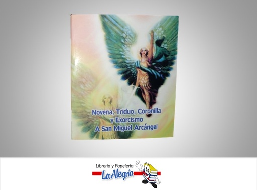 [NE375] NOVENA , TRIDUO,CORONILLA Y EXORCISMO A SAN MIGUEL ARCANGEL TEMATICA RELIGION AUTOR AURILIBROS MARCA AURILIBROS