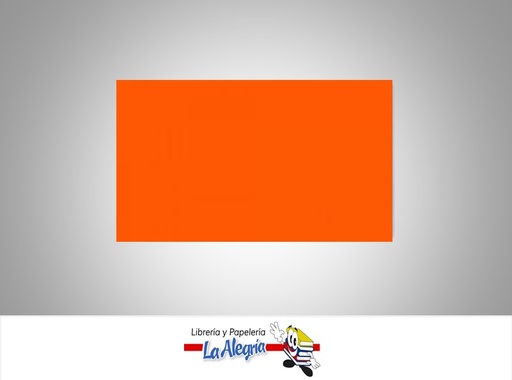[CONTACG011] PAPEL CONTAC COLOR NARANJA NEON SOLIDO POR METRO MARCA S/M