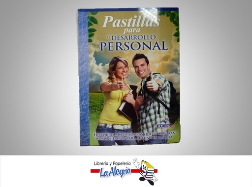 [9786124008603] PASTILLAS PARA EL DESARROLLO PERSONAL TEMATICA AUTOAYUDA AUTOR EDEPE MARCA EDEPE