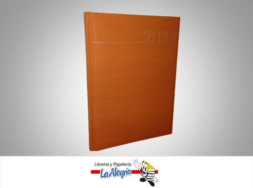 [AGENDA202402] AGENDA 2024 DIARIA ALBORI NARANJA MARCA ARTESCO