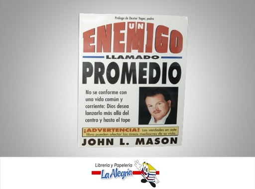[9780881133264] UN ENEMIGO LLAMADO PROMEDIO TEMATICA AUTOAYUDA AUTOR JHON L. MASON MARCA BETANIA