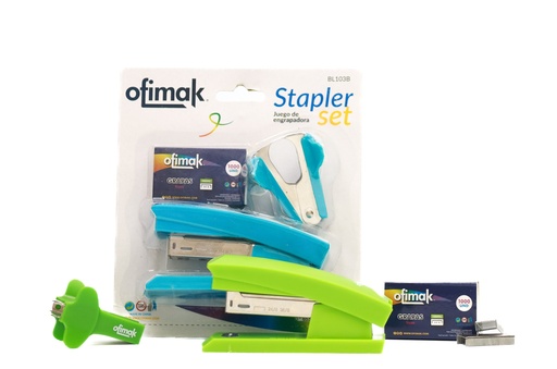 [653981354282] ENGRAPADORA KIT SACAGRAPA; GRAPAS BL103B MARCA OFIMAK