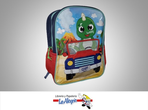 [7591525165143] MORRAL ESCOLAR MEDIANO CAPI KIDS DINO 13020142 MARCA CAPI