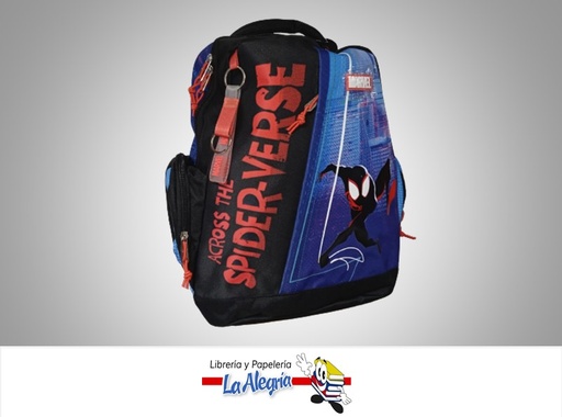 [7591525166812] MORRAL ESCOLAR GRANDE SPIDER-VERSE 1308013 MARCA CAPI