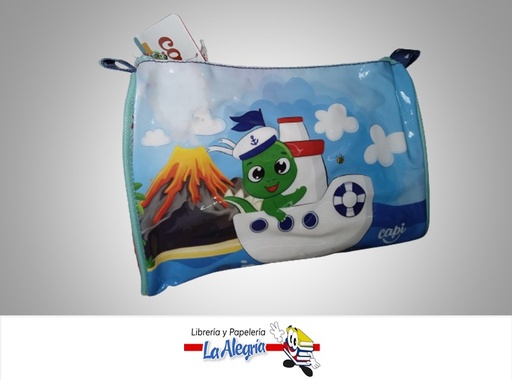 [7591525165167] CARTUCHERA TRIANGULAR CAPI KID DINO 13020462 MARCA CAPI