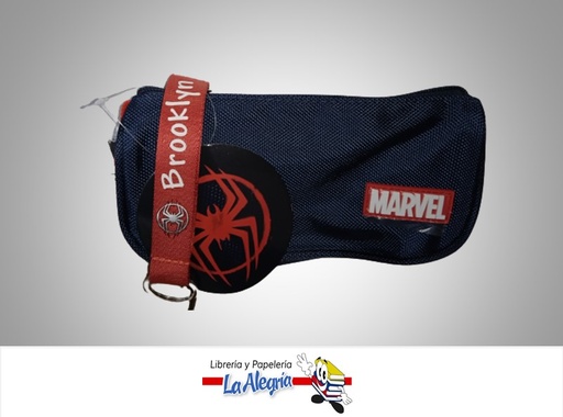 [7591525166799] CARTUCHERA TRIANGULAR SPIDERMAN BROOKLYN 1305046 MARCA CAPI