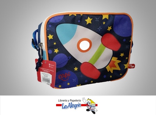 [7591525129442] LONCHERA TERMICA CAPI KIDS COHETE 12310103 MARCA CAPI