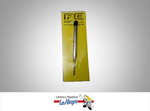 [RPM1511] REPUESTO BOLIGRAFO GENERICO TIPO PARKER NEGRO UND MARCA REFILL