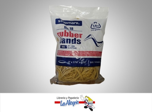 [7453015101874] LIGA DE GOMA N°18 113GR ST06002 MARCA STUDMARK
