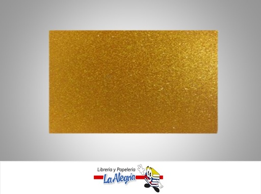 [FEC50X70010] FOAMI ESCARCHADO 50X70CM NARANJA UND MARCA S/M